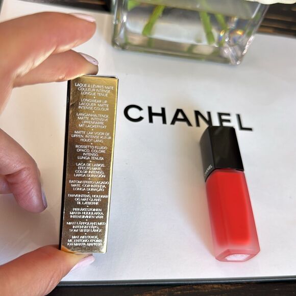 Chanel Rouge Allure Ink Matte Liquid Lip shade 164 Entusiasta-Discontinued - Picture 8 of 9